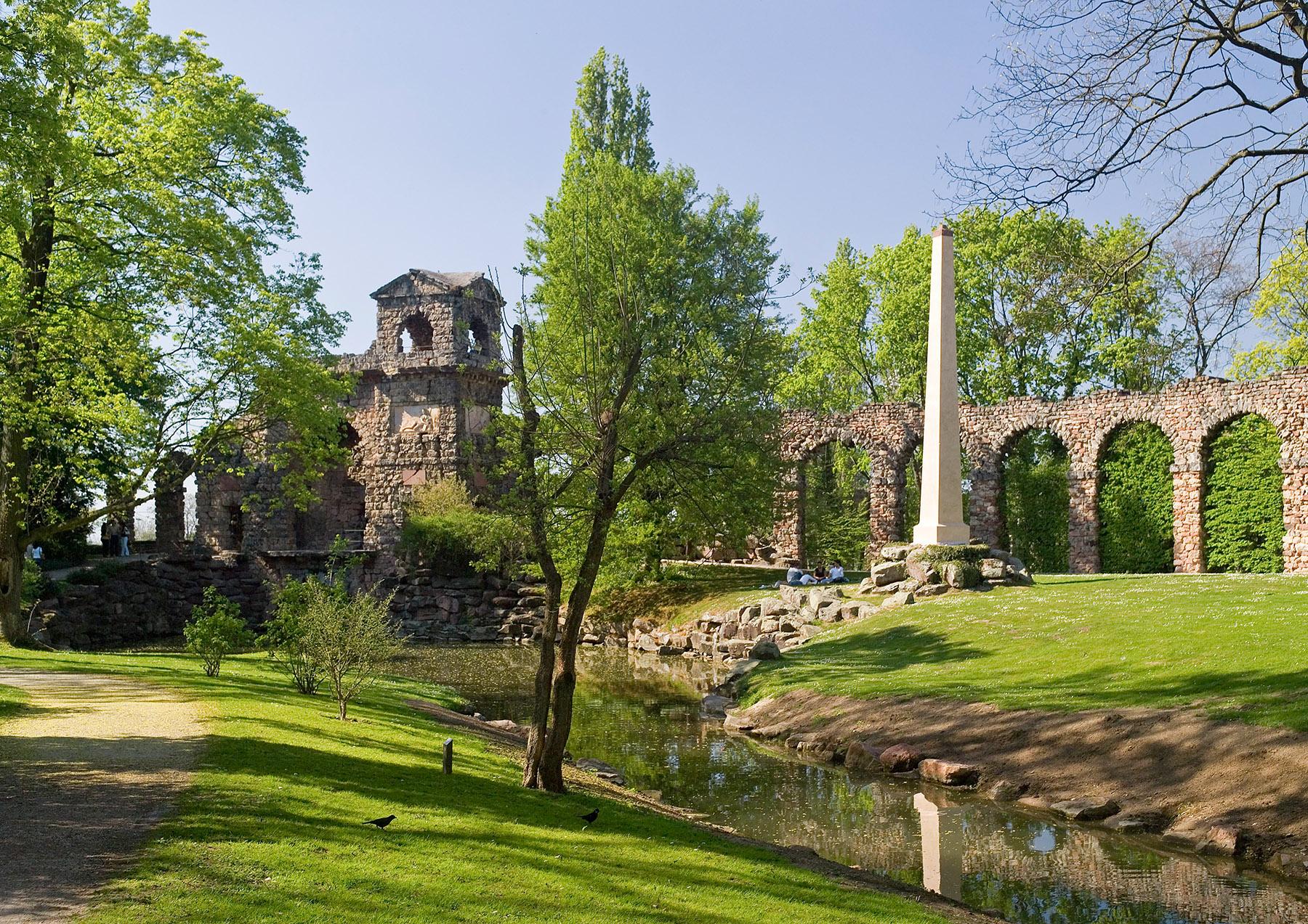 Schloss und Schlossgarten Schwetzingen Römisches