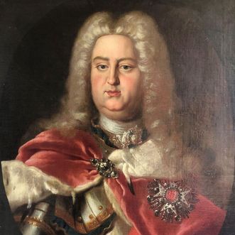 Porträt Herzog Johann Christian von Pfalz-Sulzbach, Unbekannter Maler, wohl Johann Philipp von der Schlichten um 1732